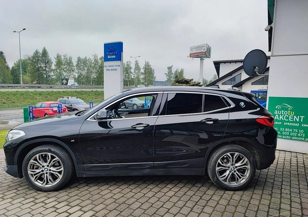 BMW X2 cena 130000 przebieg: 17751, rok produkcji 2020 z Zielonka małe 631